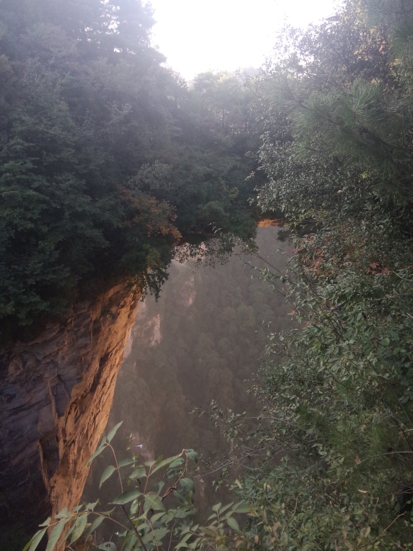 puente natural en Zhangjiajie
